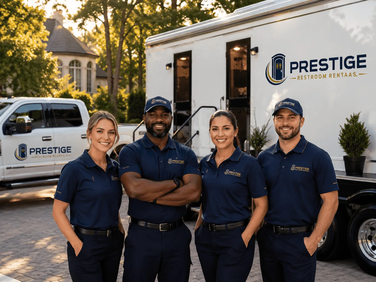 Trusted Luxury Portable Restrooms company in Santo, TX